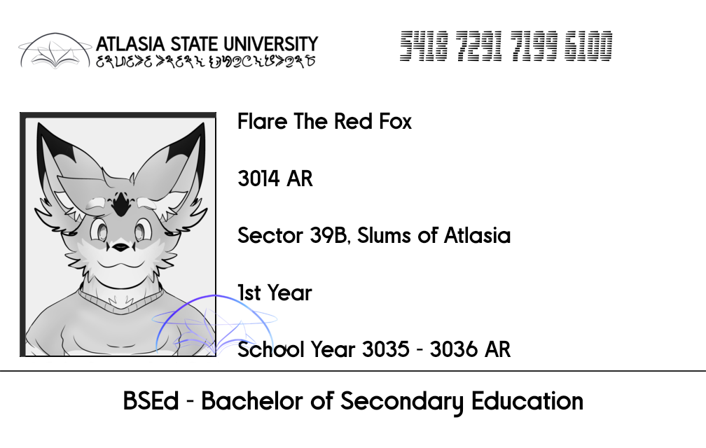Flare Division ID Card
